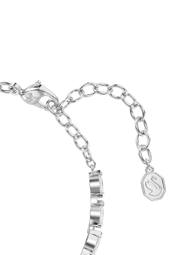 Αξεσουάρ Swarovski βραχιόλι γυναικείο μεταλλικό ζιργκόν MESMERA 5748014 ασημί