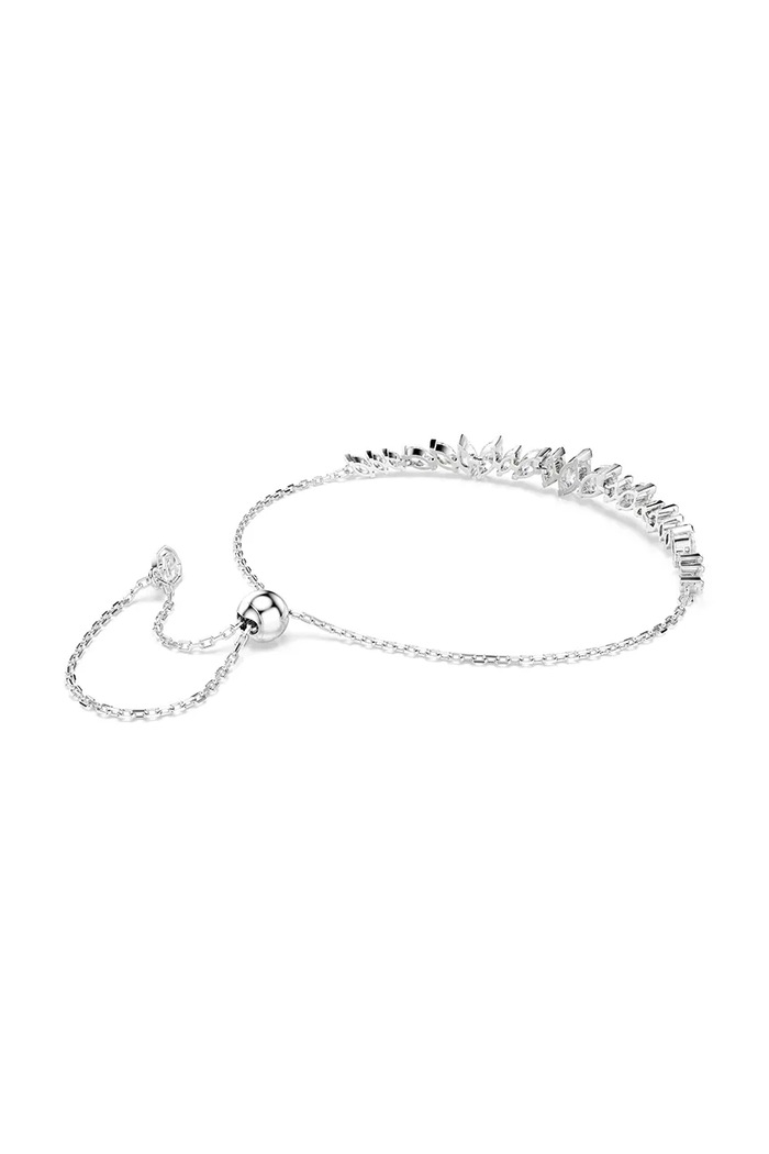 Swarovski βραχιόλι γυναικείο μεταλλικό ζιργκόν MESMERA ασημί 5748650