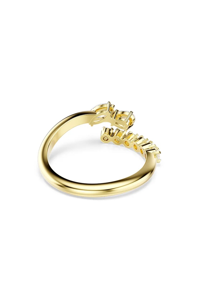Swarovski prstan ženski s kubičnim cirkonijem MESMERA 5747985 zlata AW26