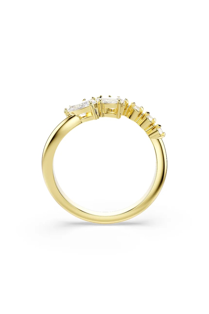 Swarovski prstan ženski s kubičnim cirkonijem MESMERA zlata 5747985
