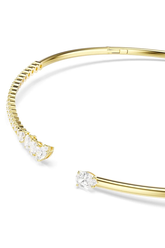 Swarovski τσόκερ γυναικείο επιχρυσωμένο ζιργκόν MESMERA 5765175 χρυσαφί AW26