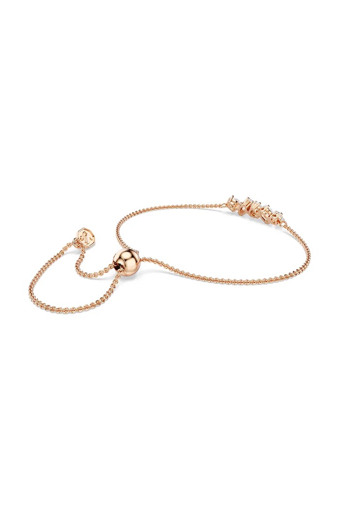 Swarovski βραχιόλι γυναικείο επιχρυσωμένο ζιργκόν MESMERA χρυσαφί 5764801