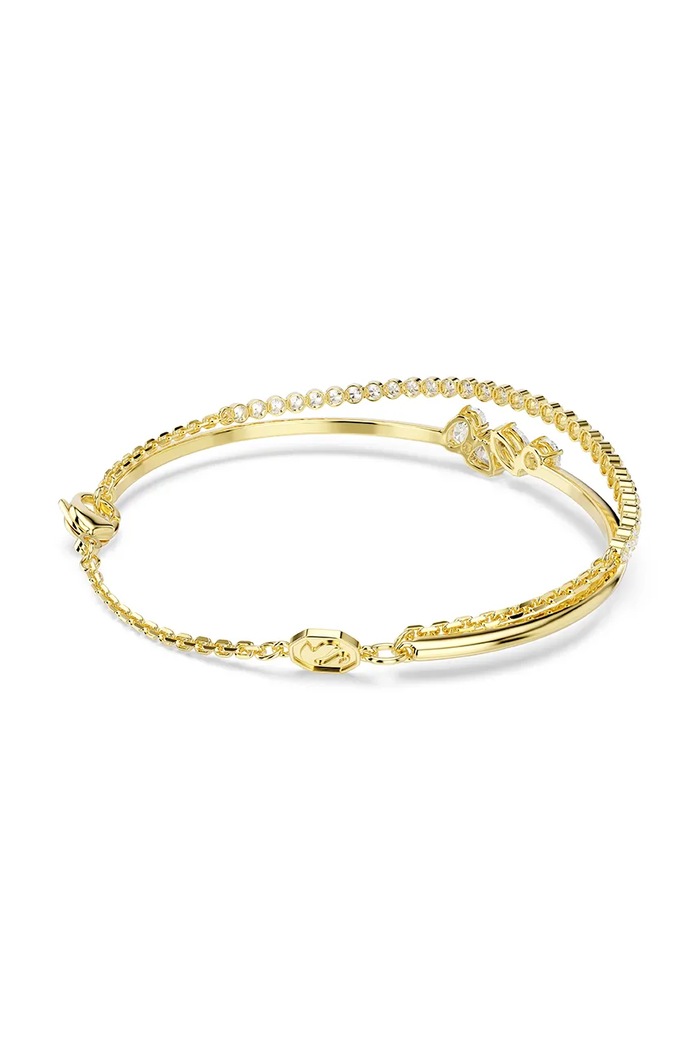 Swarovski bransoletka damska pozłacana z cyrkonią MESMERA złoty 5747953