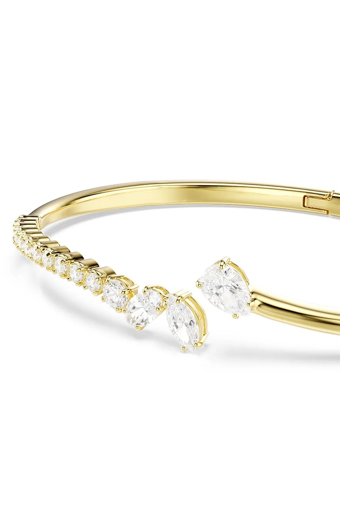 Swarovski bransoletka damska pozłacana z cyrkonią MESMERA 5750440 złoty AW26