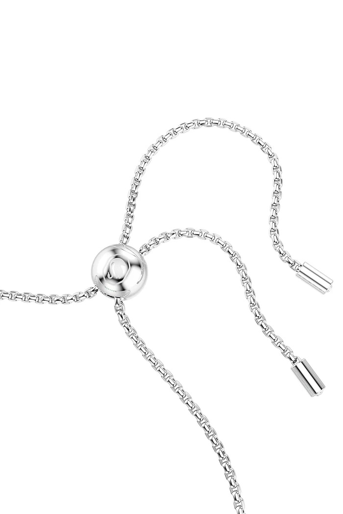 Dodatki Swarovski zapestnica ženska kovinska s kubičnim cirkonijem MATRIX 5758987 zelena