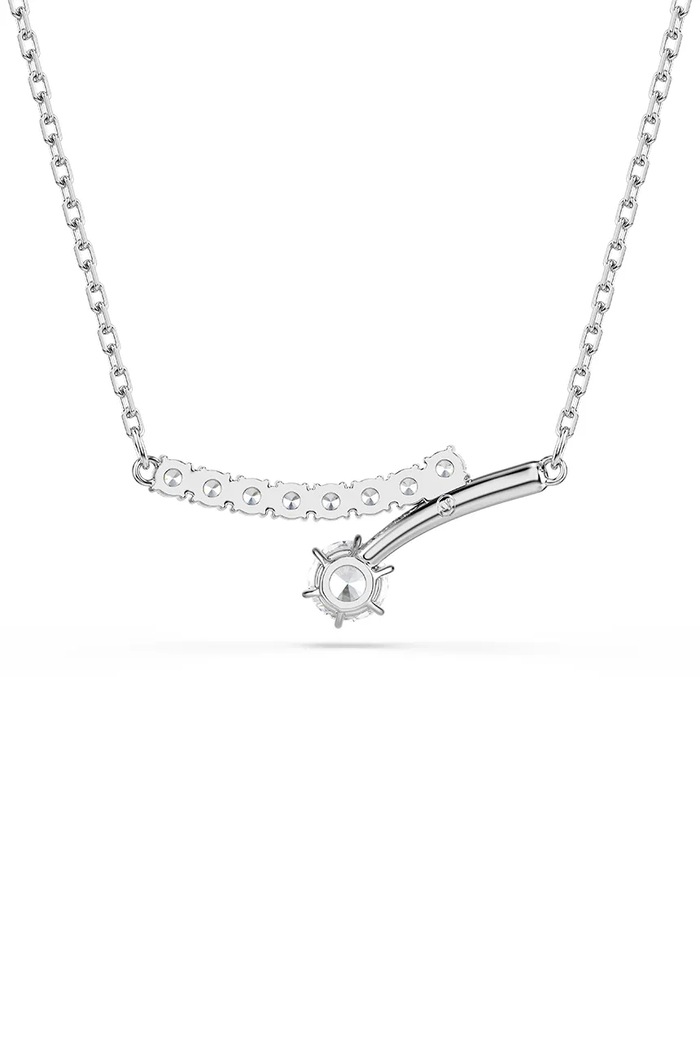Swarovski κολιέ γυναικείο ζιργκόν MATRIX ασημί 5753568