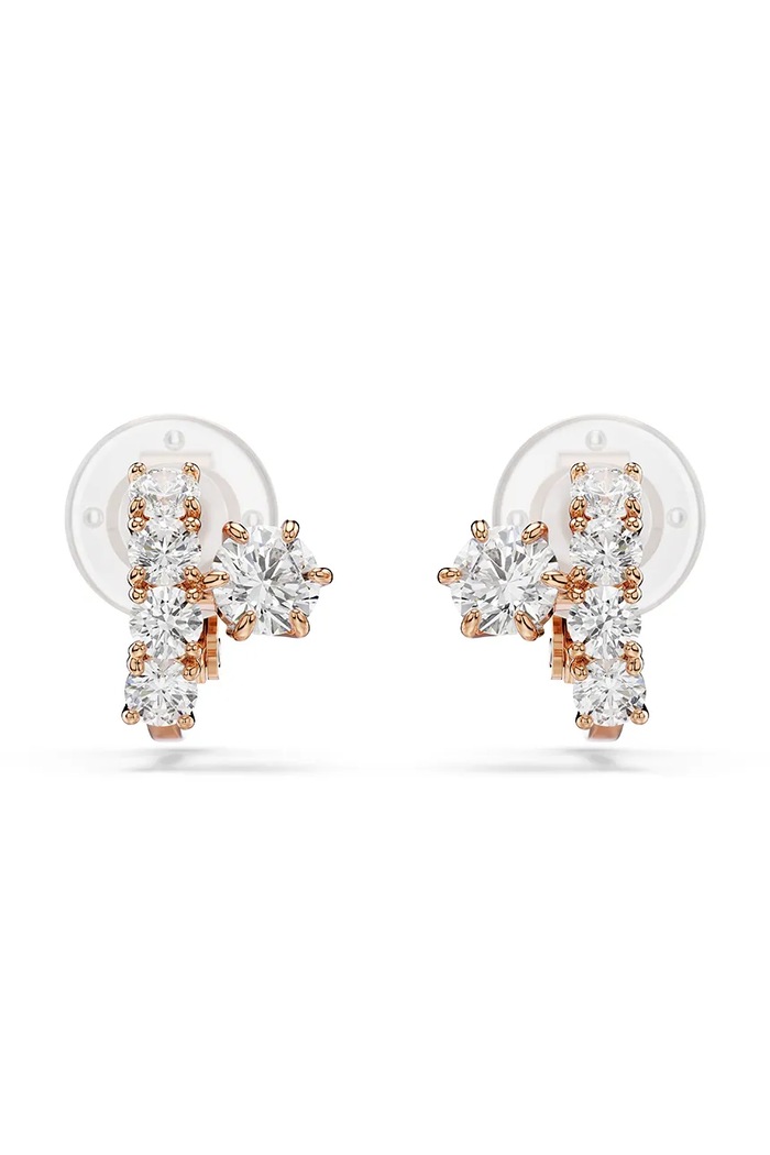 Swarovski κλιπς γυναικείο επιχρυσωμένο ζιργκόν MATRIX 5763822 χρυσαφί AW26