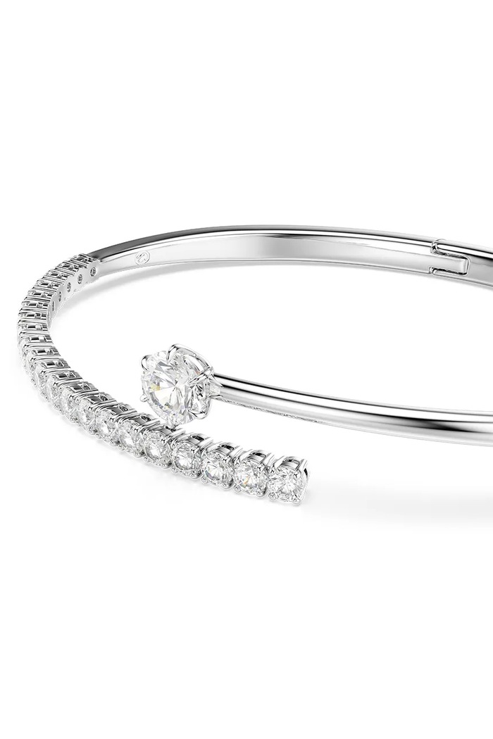 Swarovski βραχιόλι γυναικείο μεταλλικό ζιργκόν MATRIX 5753569 ασημί AW26