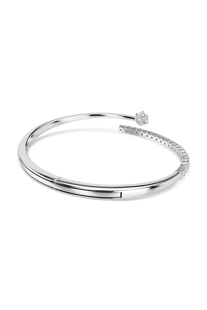 Swarovski βραχιόλι γυναικείο μεταλλικό ζιργκόν MATRIX ασημί 5753569