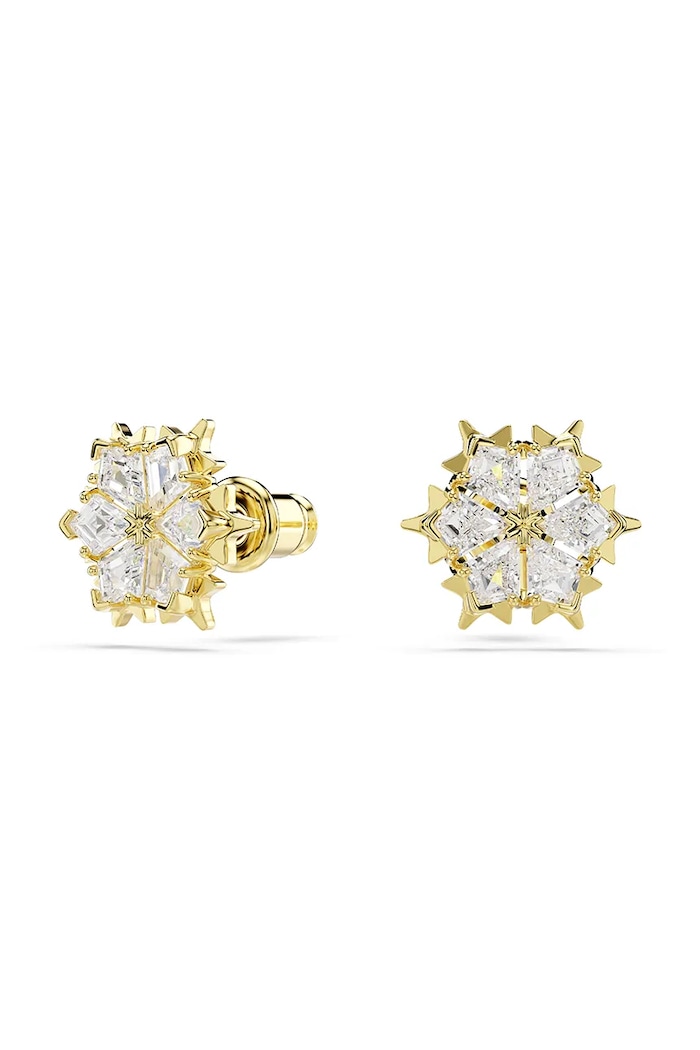 Swarovski σκουλαρίκια γυναικεία επιχρυσωμένα ζιργκόν MAGIC 5757816 χρυσαφί AW26