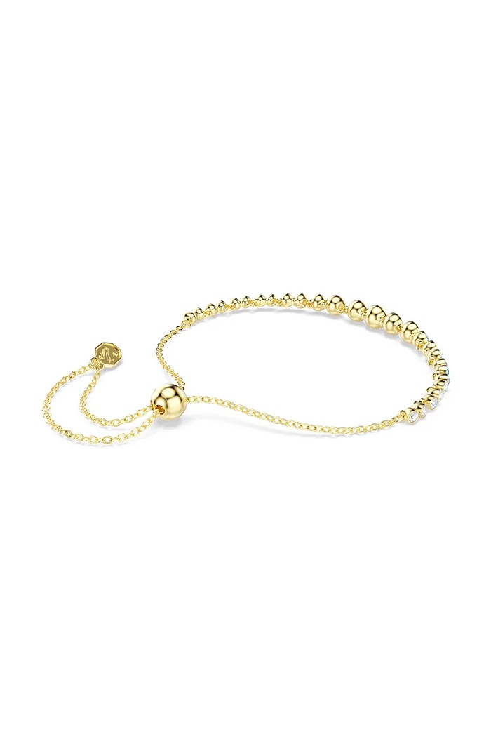 Swarovski zapestnica ženska pozlačena IMBER modra 5757824