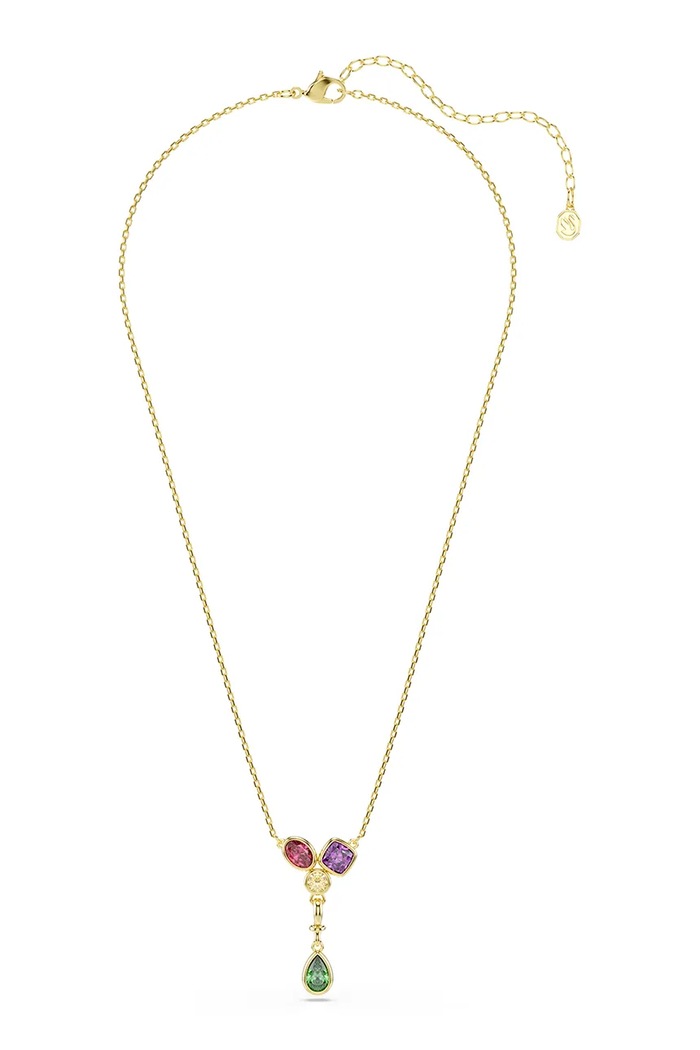 Swarovski намисто жіноче позолочене з цирконієм IMBER 5753261 золотий AW26