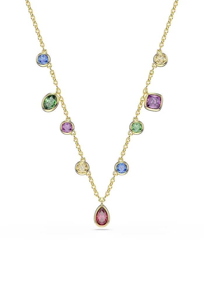 Swarovski náhrdelník dámsky pozlátený zirkónový IMBER zlatá 5753274