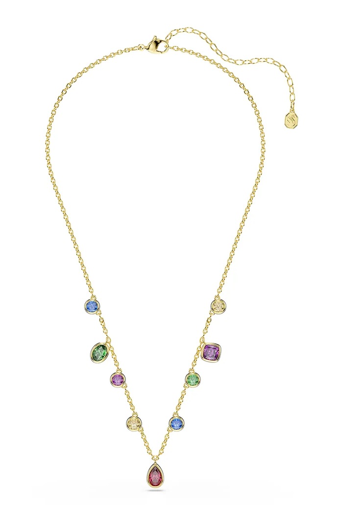 Swarovski náhrdelník dámsky pozlátený zirkónový IMBER 5753274 zlatá AW26