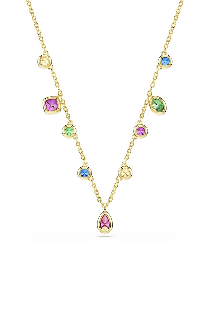 Swarovski náhrdelník dámsky pozlátený zirkónový IMBER zlatá 5753274
