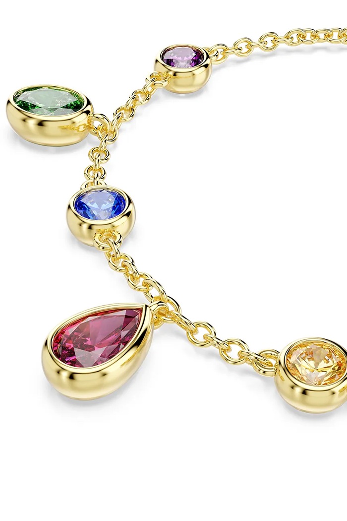 Swarovski náramok dámsky pozlátený zirkónový IMBER 5759809 zlatá AW26