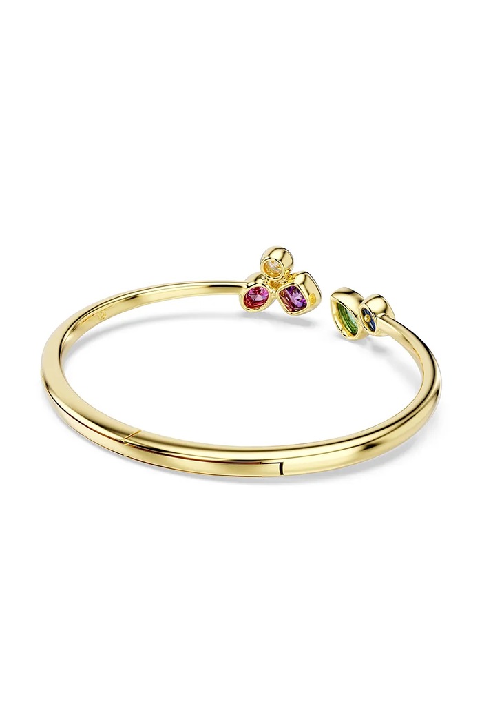 Swarovski zapestnica ženska pozlačena s kubičnim cirkonijem IMBER zlata 5753258