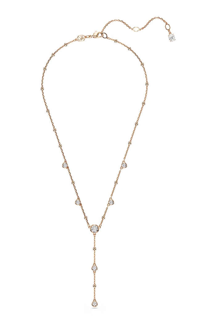 Swarovski намисто жіноче позолочене з цирконієм IMBER 5763813 золотий AW26