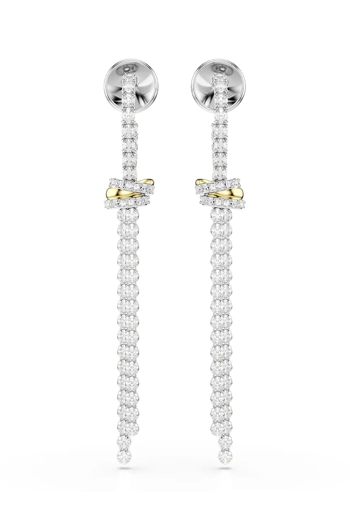 Swarovski сережки жіночі з цирконієм HYPERBOLA 5752866 срібний AW26