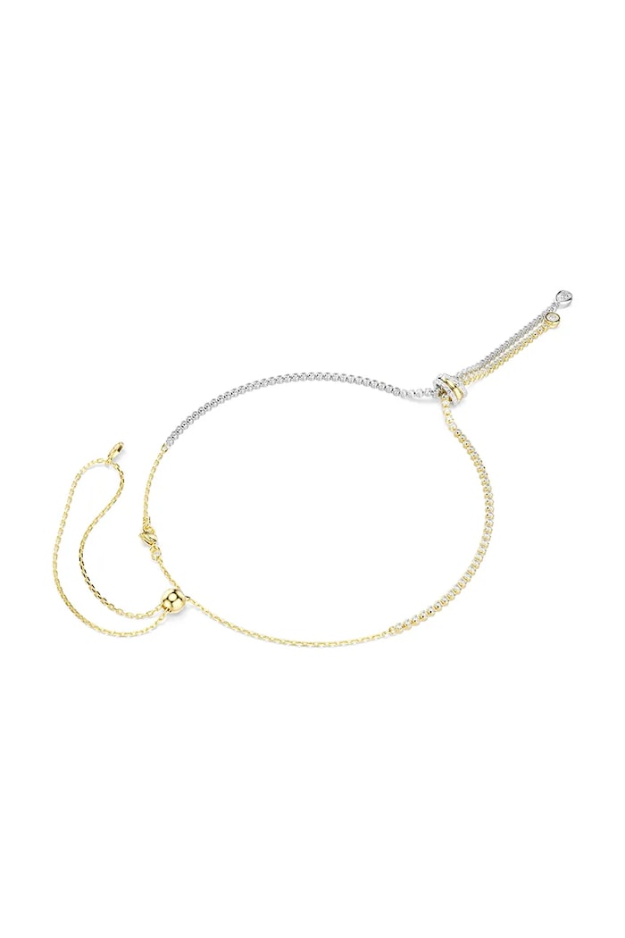 Swarovski náhrdelník dámsky zirkónový HYPERBOLA zlatá 5752854