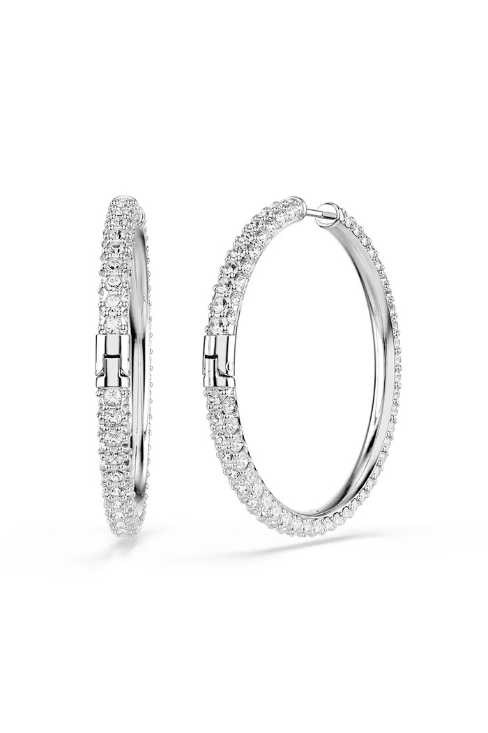 Αξεσουάρ Swarovski σκουλαρίκια Γυναικεία κρύσταλλο DEXTERA 5754156 ασημί