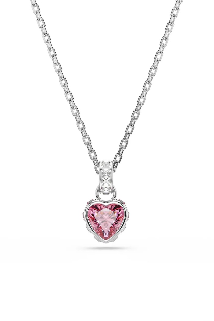 Swarovski naszyjnik damski metalowy z cyrkonią CHROMA srebrny 5757789