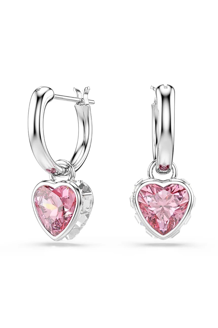 Swarovski kolczyki damskie metalowe z cyrkonią CHROMA srebrny 5757814