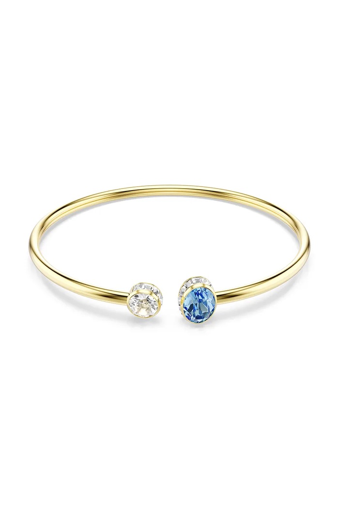 Swarovski bransoletka damska pozłacana z kryształem Swarovski CHROMA złoty 5757998