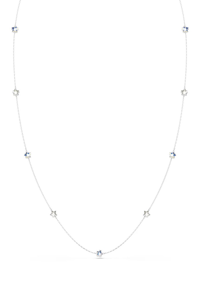 Swarovski ogrlica ženska s kristalom CHROMA srebrna 5754181