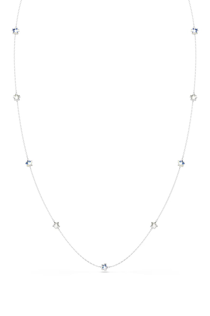 Swarovski ogrlica ženska s kristalom CHROMA srebrna 5754181