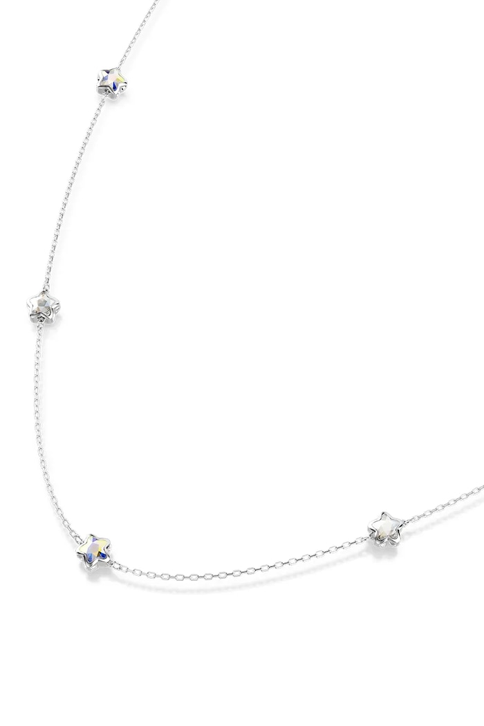 Swarovski ogrlica ženska s kristalom CHROMA srebrna 5754181
