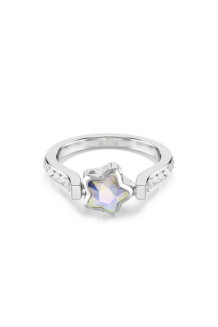Swarovski ženski prstan s kristalom CHROMA srebrna 5754175