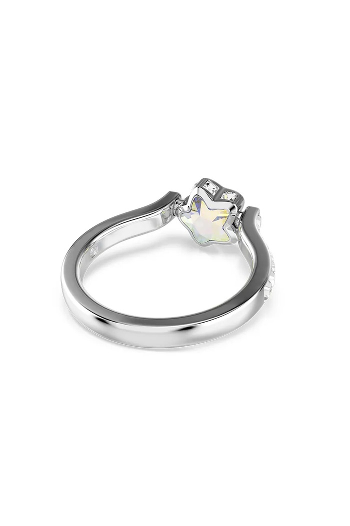 Swarovski каблучка жіноча кристал Swarovski CHROMA 5754176 срібний AW26