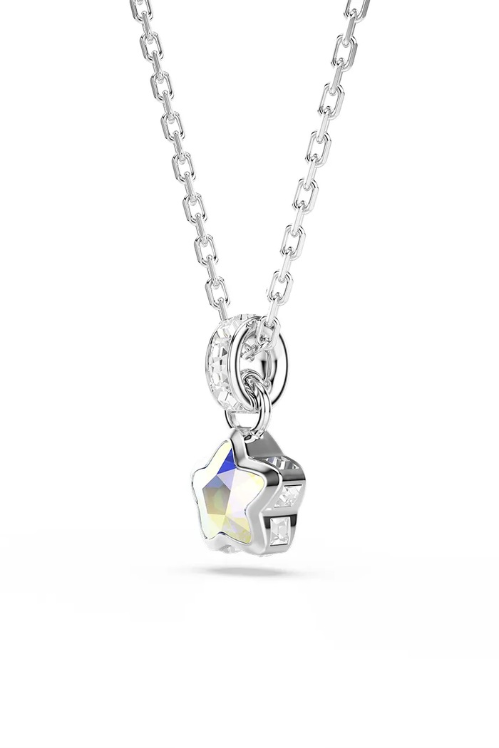 Аксесуари Swarovski намисто жіноче кристал Swarovski CHROMA 5759678 срібний