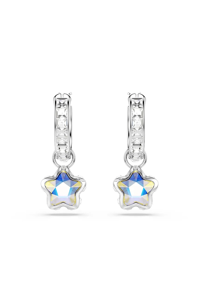 Swarovski сережки жіночі кристал Swarovski CHROMA 5754172 срібний AW26
