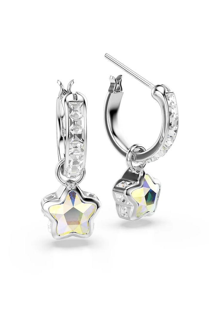 Swarovski сережки жіночі кристал Swarovski CHROMA срібний 5754172