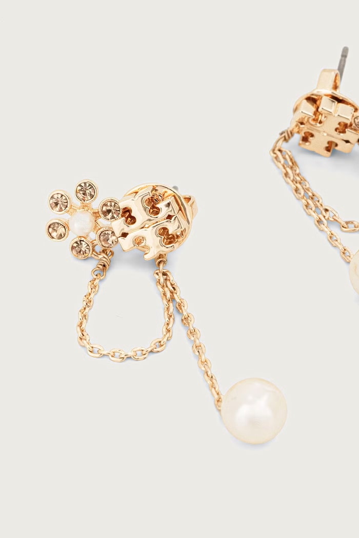 Tory Burch kolczyki damskie Moondance 184439 złoty AW26