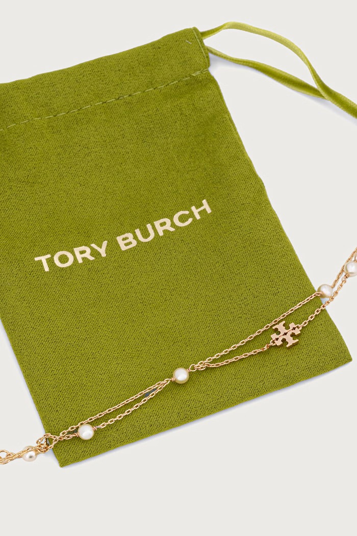 Akcesoria Tory Burch bransoletka damska pozłacana Moondance 184438 złoty