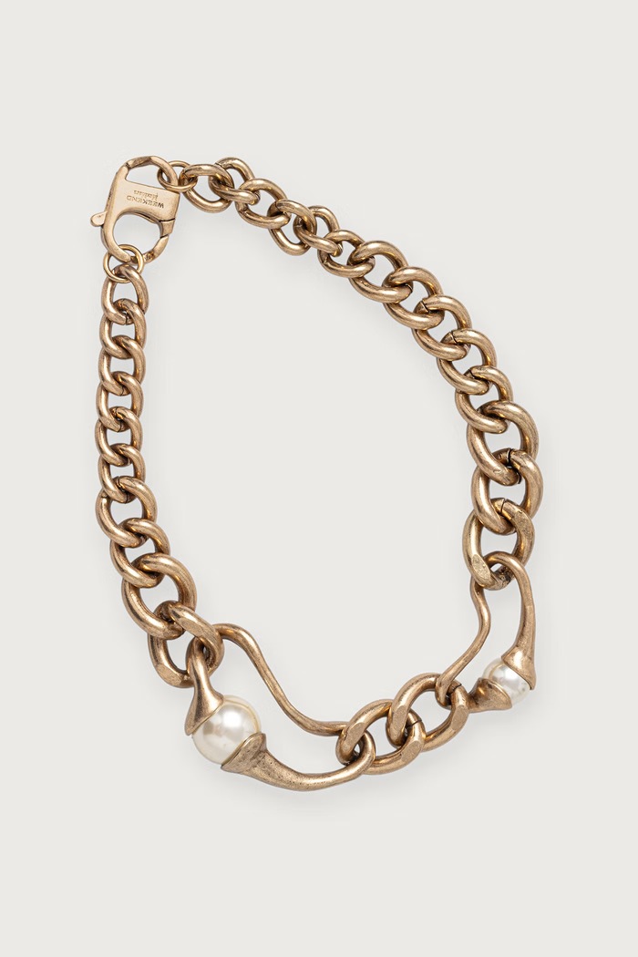 Weekend Max Mara Naszyjnik damski metalowy WKAGIGLIO złoty 2625756084600
