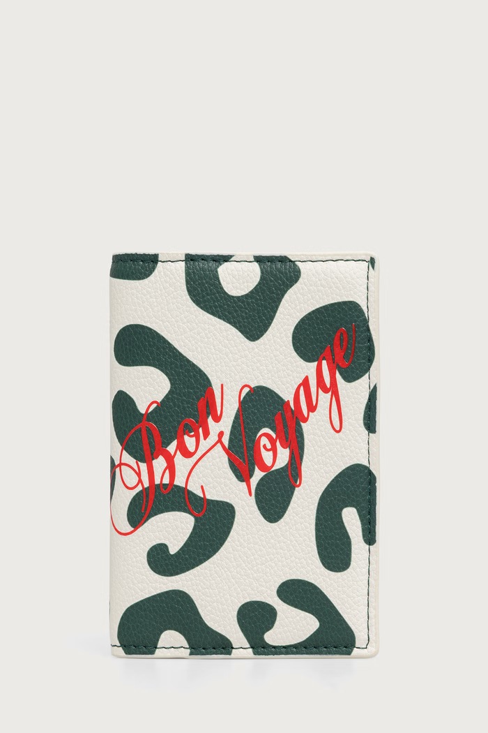 Essentiel Antwerp Etui na paszport damskie z imitacji skóry Kravel beżowy Kravel.K1OW