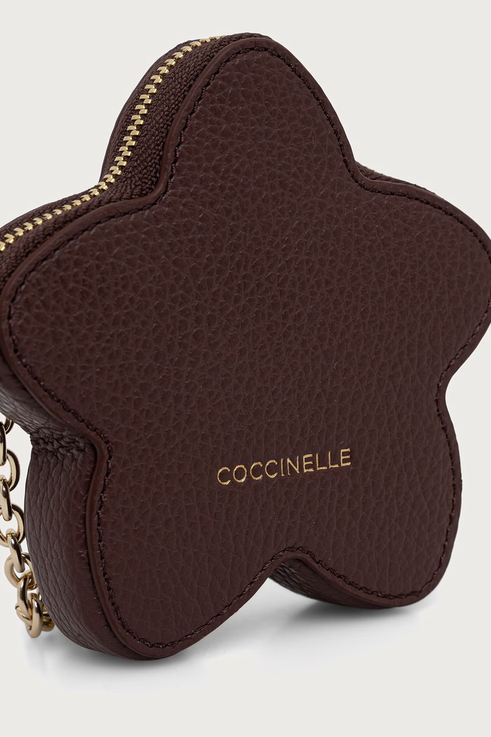 Аксессуары Coccinelle Брелок для женщин кожаный E2.VPF.41.02.01 фиолетовой
