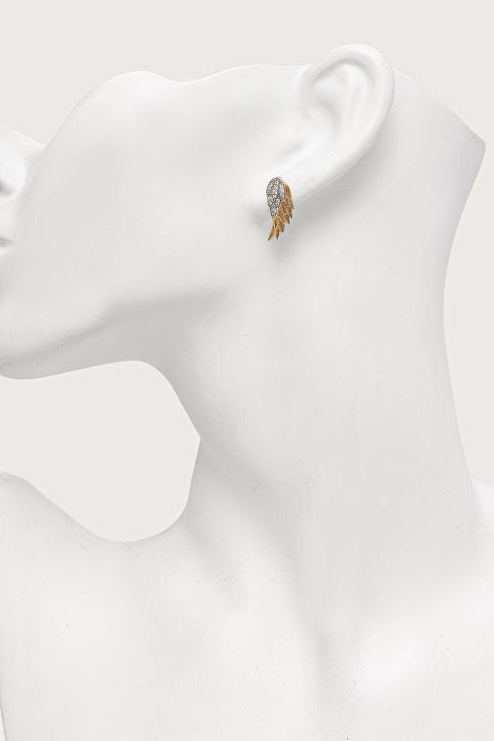 Doplnky Zadig&Voltaire Náušnice dámske z mosadze OWJW00650 zlatá