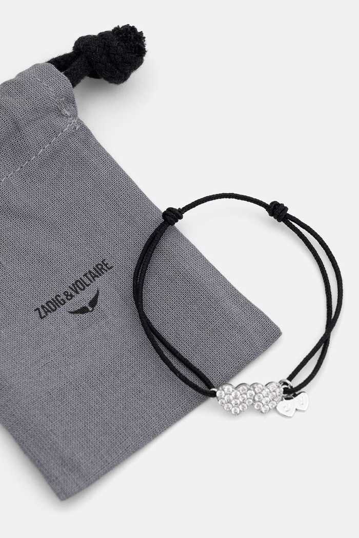 Doplnky Zadig&Voltaire náramok dámsky OWJW01758 čierna