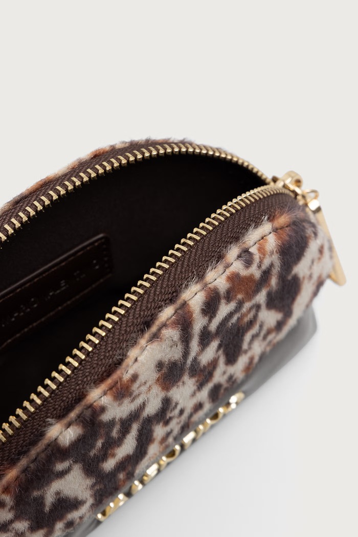 Kosmetyczka damska LINE Valentino Bags VBEAEK545 brązowy