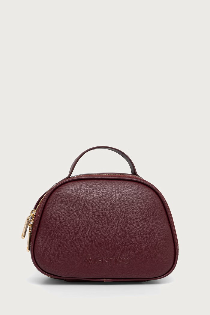 Valentino Bags Kosmetyczka podróżna z imitacji skóry BIANKA RE bordowy VBEA9U721