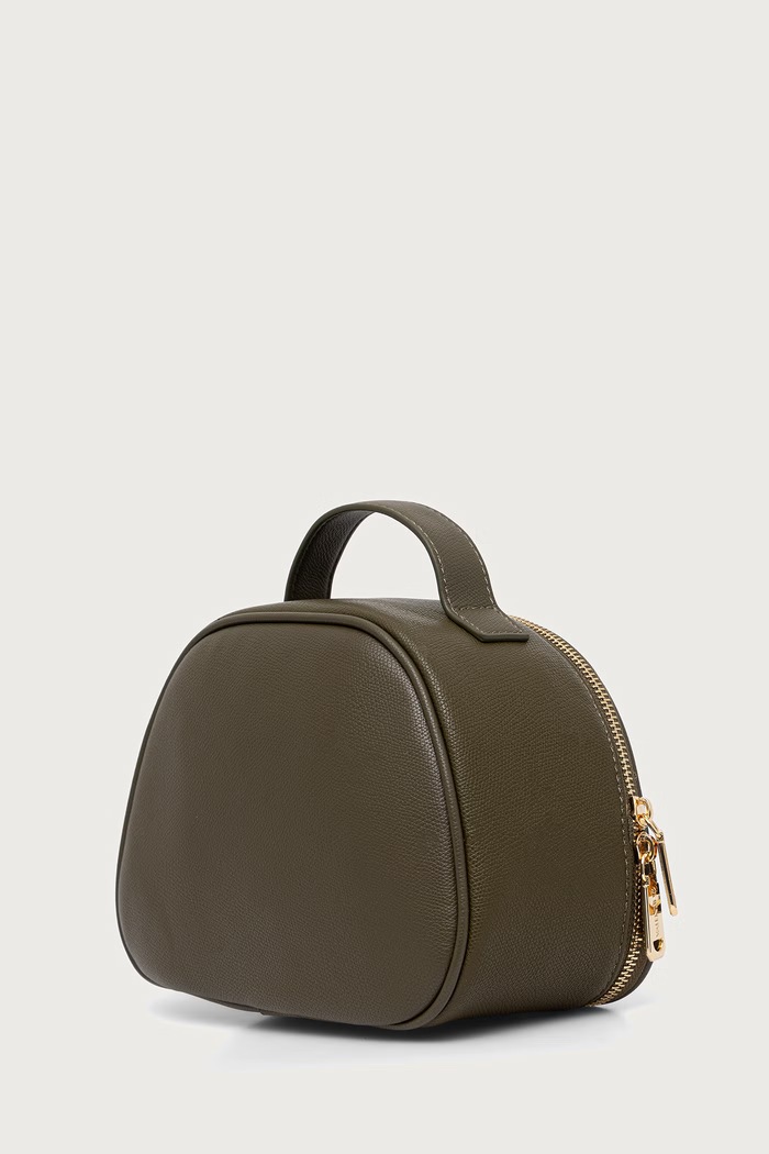 Valentino Bags Kosmetyczka podróżna z imitacji skóry BIANKA RE VBEA9U721 zielony AW26