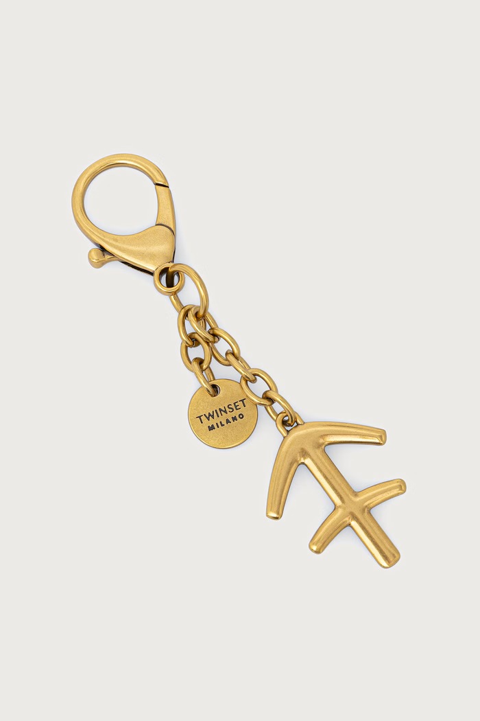 Twinset Μπρελόκ Γυναικείο Sagittarius χρυσαφί 999TL8020.SAGITTARIUS