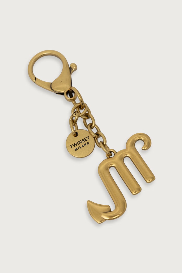 Twinset Брелок жіночий металевий Scorpio золотий 999TL8020.SCORPIO