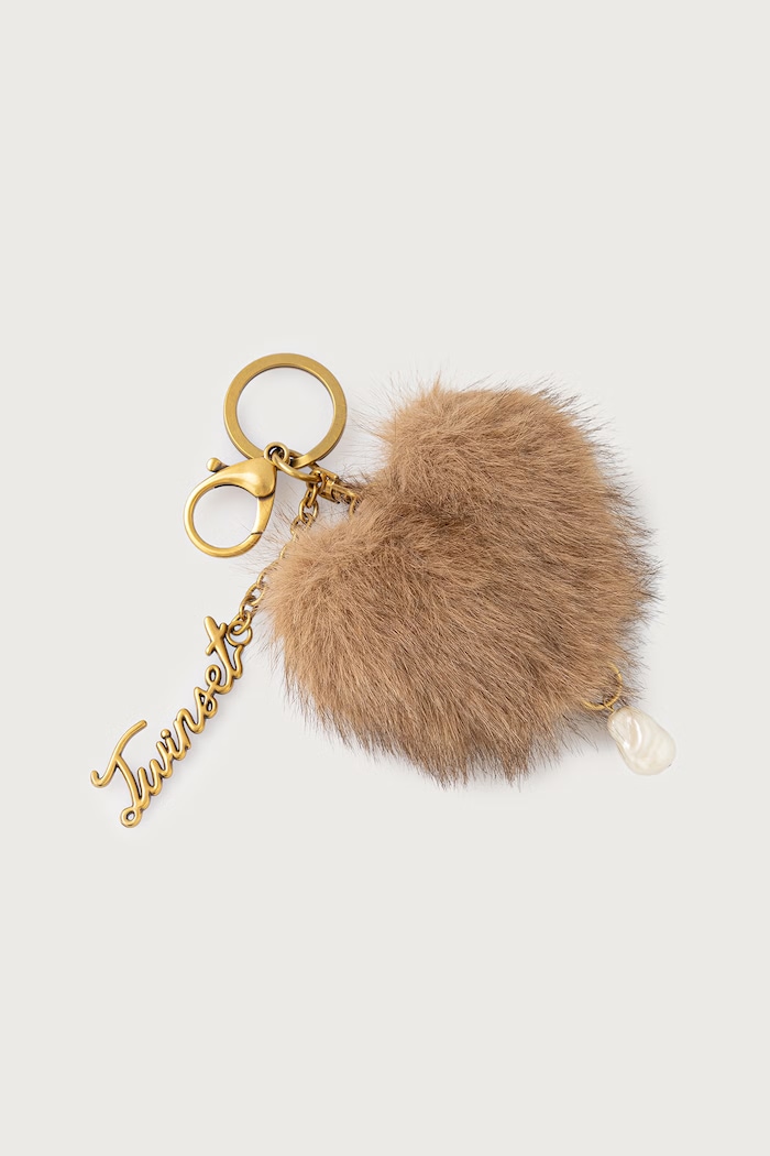 Twinset Kľúčenka dámska béžová 262TL8075
