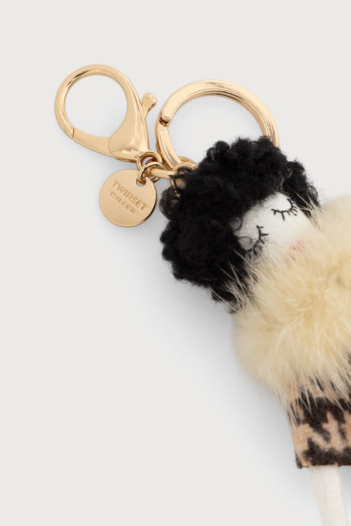 Twinset Kľúčenka dámska 262TL8074 čierna AW26